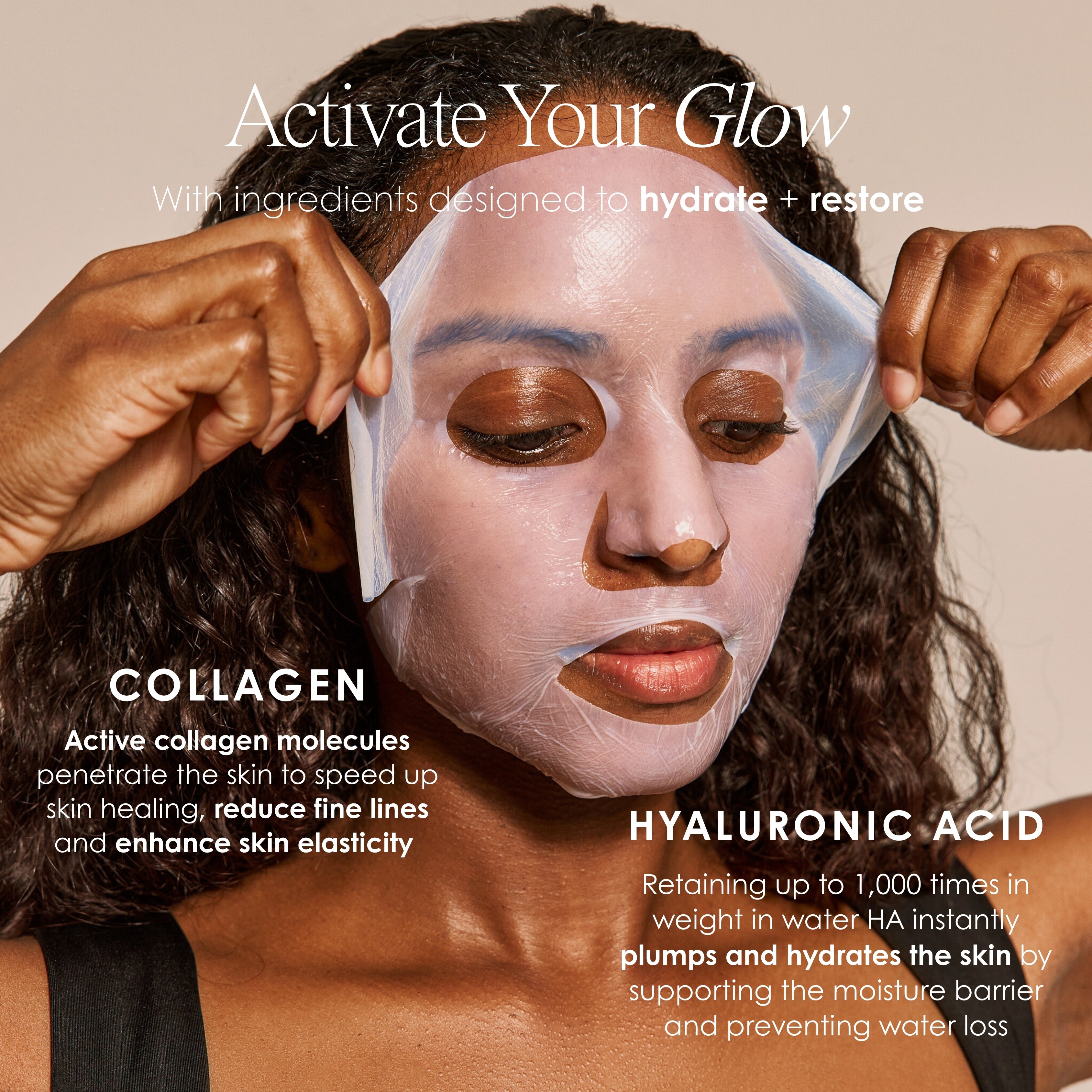 activate your glow with ingredients designed to hydrate and restore